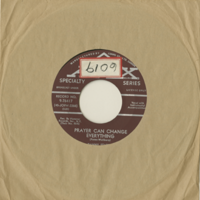 Prayer Can Change Everything / Love And Affection (1959)