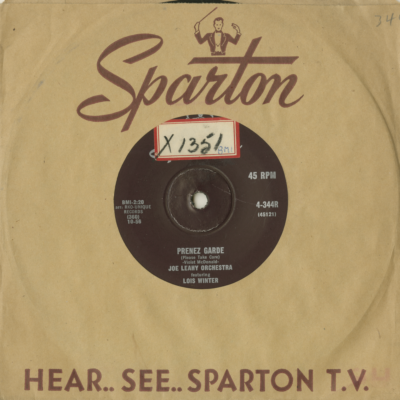 Prenez Garde / The Ballad Of Jack And The Beanstock (1956)