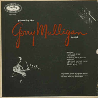 Presenting The Gerry Mulligan Sextet