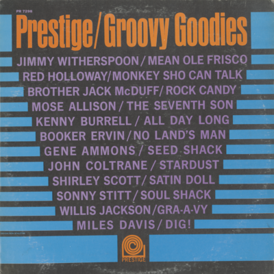 Prestige Groovy Goodies (1964)