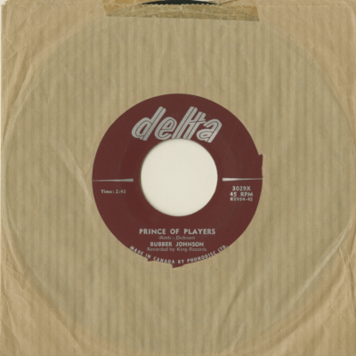 Prince Of Players / Dedicated To The One I Love