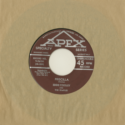 Priscilla / I Got A Little Woman (1956)