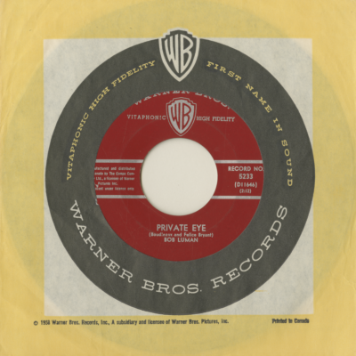 Private Eye / You've Turned Down The Lights