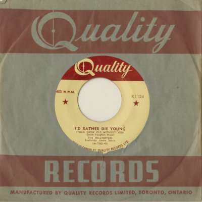 PS I Love You / I'd Rather Die Young