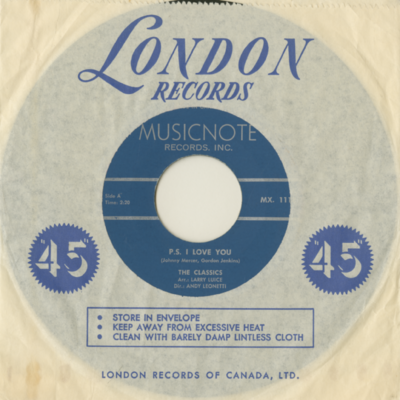 PS I Love You / Wrap Your Troubles In Dreams (1963)