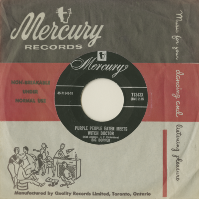 Purple People Eaters Witch Doctor / Chantilly Lace (1958)