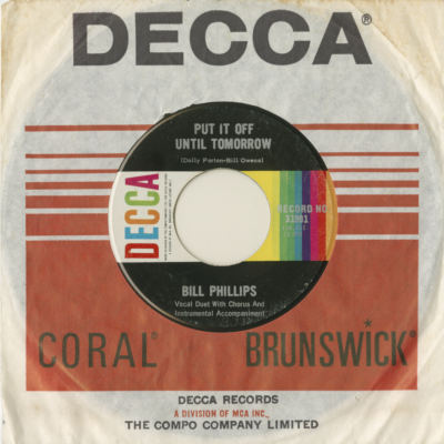 Put It Off Until Tomorrow / Lonely Lonely Boy