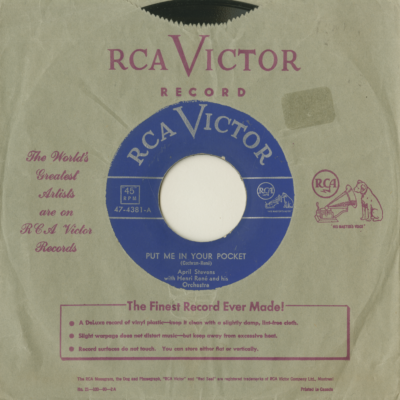 Put Me In Your Pocket / The Tricks Of The Trade (1952)