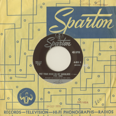 Put Your Head On My Shoulder / Don't Ever Leave Me (1959)