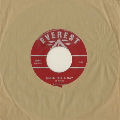 Queen For A Day / I Said Goodbye To My Love