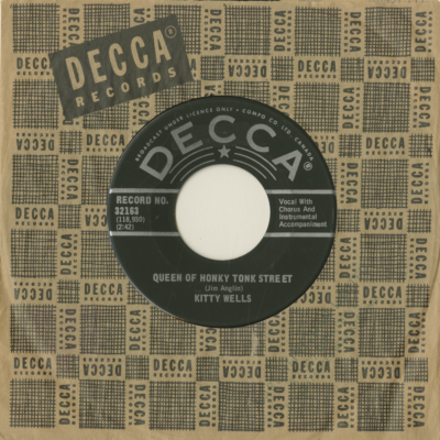 Queen Of Honky Tonk Street / Wasting My Time