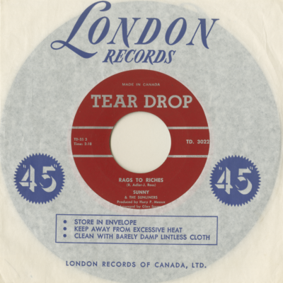 Rags To Riches / Not Even Judgement Day (1963)