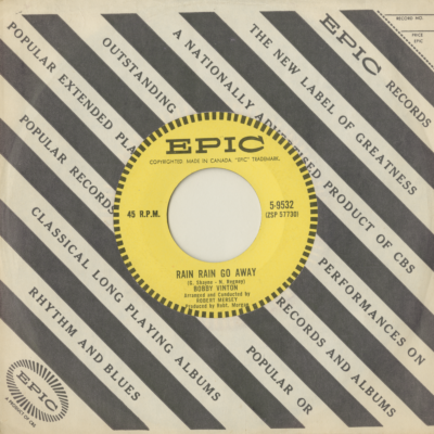 Rain Rain Go Away / Over And Over