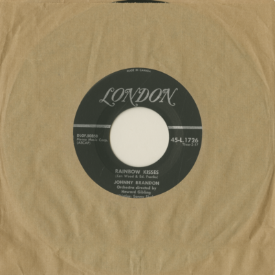 Rainbow Kisses / Winnie She Wait For Me (1957)