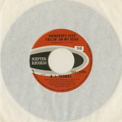 Raindrops Keep Falling On My Head / Never Had It So Good