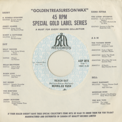 Reach Out / Love Street