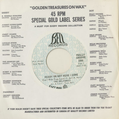 Ready Or Not Here I Come / Somebody Loves You