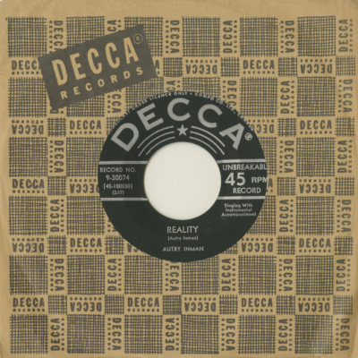 Reality / Your New Love Song