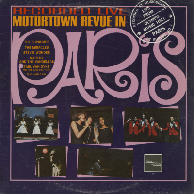 Recorded Live At The Motortown Revue In Paris (1965)