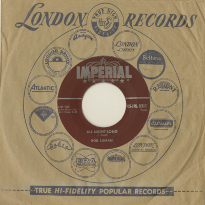 All Night Long / Red Cadillac And The Black Mustache