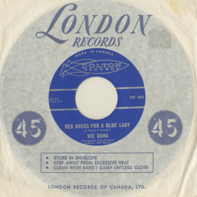 Red Roses For A Blue Lady / Blue Ribbons (1965)