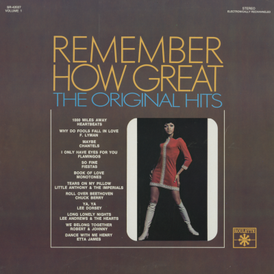 Remember How Great The Original Hits