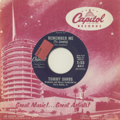 Remember Me To Jennie / Rainbow (1961)