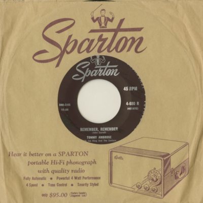 Remember Remember / Tu Sei Mia Amore (1958)