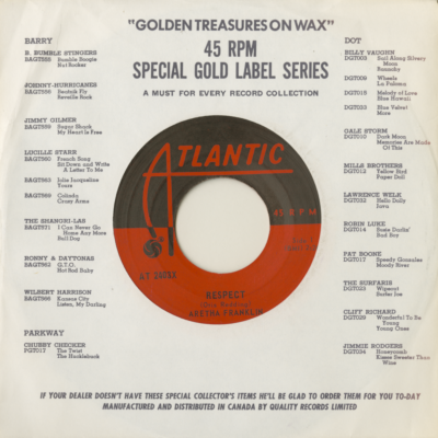 Respect / Dr Feelgood