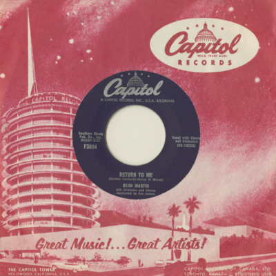 Return To Me / Forgetting You (1958)