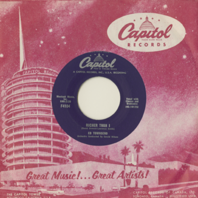 Richer Than I / Getting By Without You (1958)