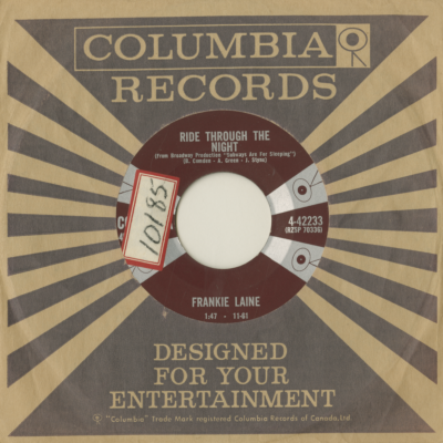 Ride Through The Night / Miss Satan