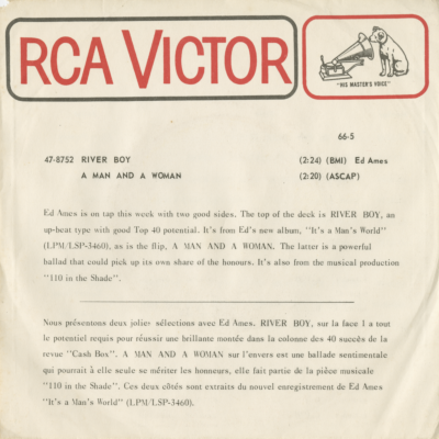 River Boy / A Man And A Woman