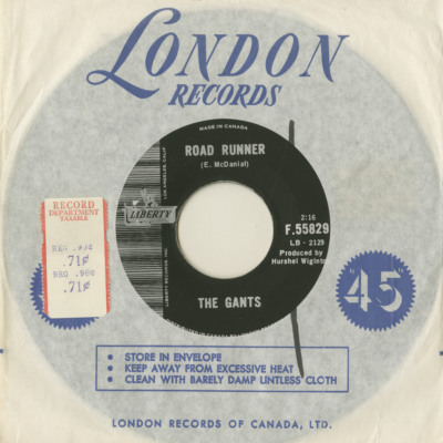 Road Runner / My Baby Don't Care (1965)