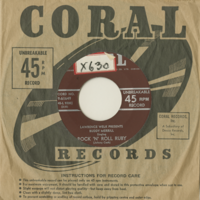 Rock 'N' Roll Ruby / It May Be Silly