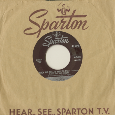 Rock And Roll Is Here To Stay / School Boy Romance (1958)