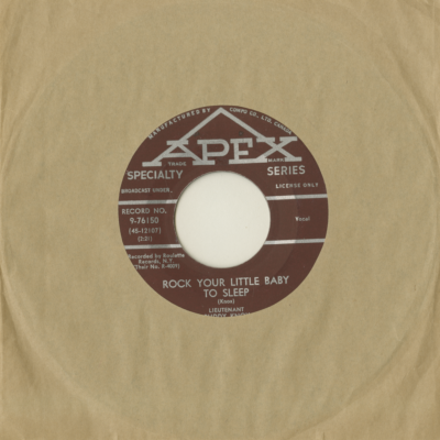 Rock Your Little Baby To Sleep / Don't Make Me Cry