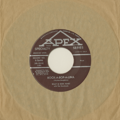 Rock-A-Bop-A-Lina / More And More (1959)