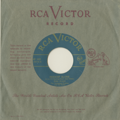 Rockin' Alone / I'm Thinking Tonight Of My Blue Eyes (1949)