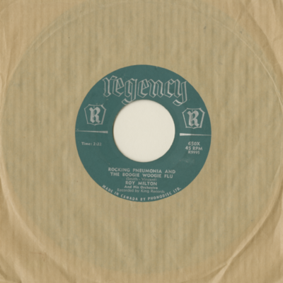 Rocking Pneumonia And The Boogie Woogie Flu / Skid Row (1956)