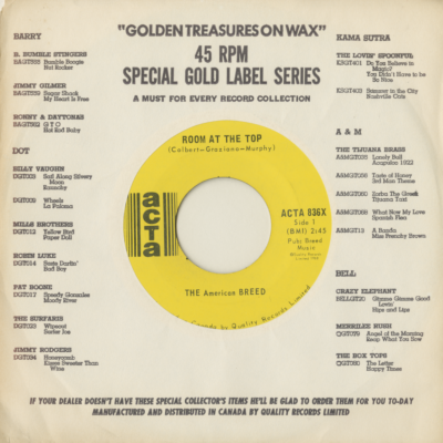 Room At The Top / Walls