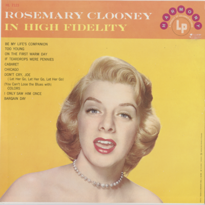 Rosemary Clooney In High Fidelty
