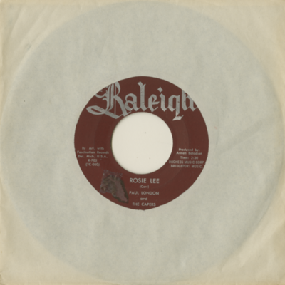 Rosie Lee / Real Gone Lover (1961)