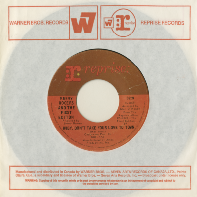 Ruby, Don't Take Your Love To Town / Girl Get Ahold Of Yourself (1969)