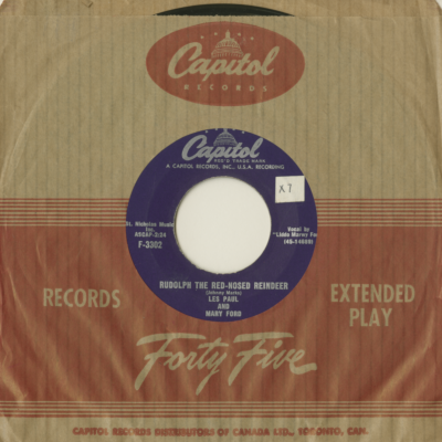 Rudolph The Red Nosed Reindeer / Santa Clause Is Coming To Town (1955)