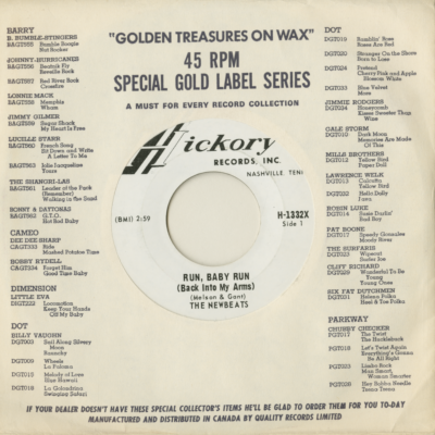 Run Baby Run / Mean Woolie Willie (1965)