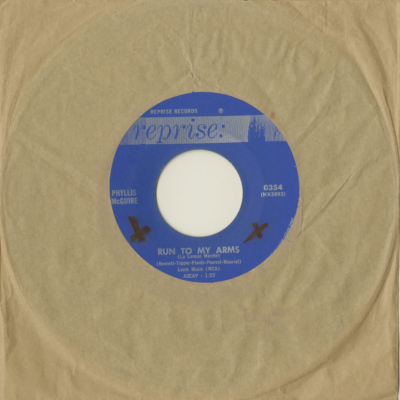 Run To My Arms / Somebody Else Is Taking My Place