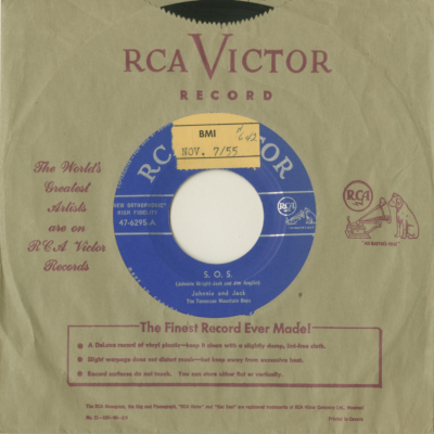 S.O.S. / Weary Moments (1955)