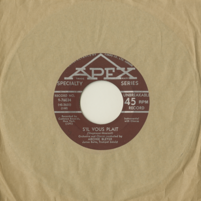 S'il Vous Plait / Hernando's Hideaway