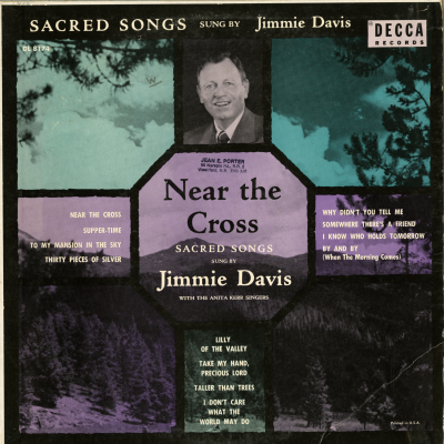 Sacred Songs Sung By Jimmie Davis